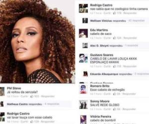 La actriz que interpretó a Xica da Silva fue víctima de bullying en redes sociales.