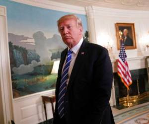 Trump alega que las acusaciones en su contra son una mentira. Foto: AP.