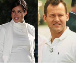 Meghan Markle y Paul Burrell, exmayordomo de la princesa Diana.