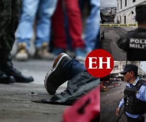 Al menos dos personas murieron en una balacera registrada la tarde de este lunes en un sector cercano a los mercados de Comayagüela, capital de Honduras. Fotos: Emilio Flores.