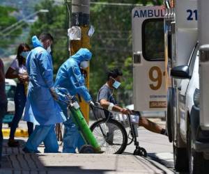 Desde el 11 de marzo de 2020, cuando se confirmaron los dos primeros casos, Honduras suma más de 270,000 enfermos. Foto: AFP