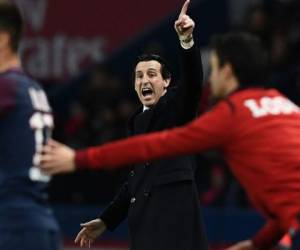 Unai Emery, el entrenador español que dirige al PSG. (AFP)