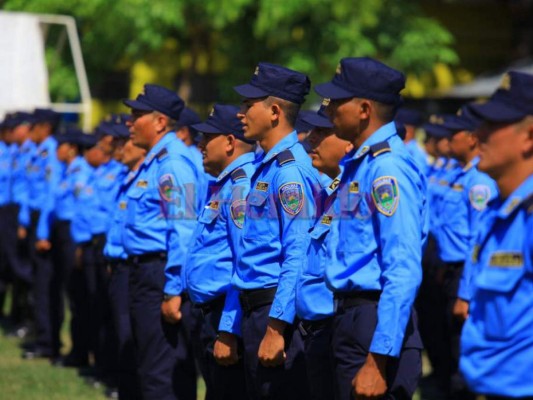 La Policía Nacional forma rigurosamente a sus nuevos miembros. Foto ilustrativa.