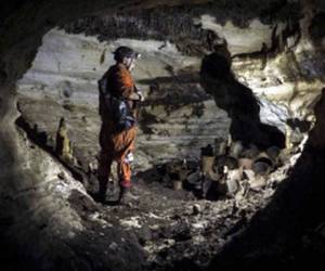 Hallazgo en el interior de la cueva Balamkú en el sitio arqueológico de Chichén Itzá.