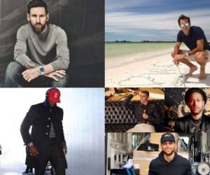 En la lista de los nueve deportistas mejor pagados del mundo figura el astro argentino del Barcelona, Lionel Messi. Fotos: Instragram