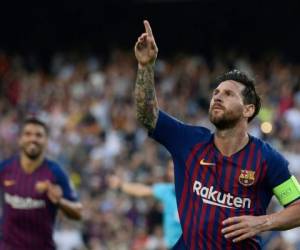 Leo Messi arrancó con hat-trick esta edición de Champions League. (AFP)