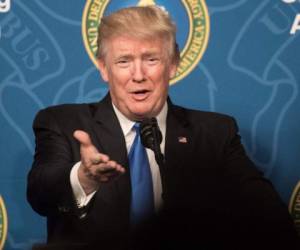 El presidente de los Estados Unidos, Donald Trump, señaló que varios compatriotas agradecen su decisión (Foto: Agencia AFP)