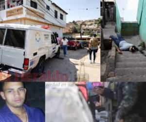 Un presunto pandillero muerto y un policía herido fue el resultado de un enfrentamiento a disparos en colonia Las Brisas. (Foto: El Heraldo)