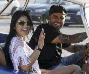 La guapa modelo colombiana Angélica Cruz se casó con Nicky Jam en febrero de 2017. Foto redes.