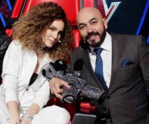 Belinda y Lupillo Rivera se conocieron en 'La Voz' de TV Azteca. Foto: Instagram