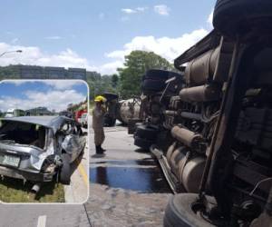 Los lesionados se trasladaban por el lugar en un vehículo liviano.