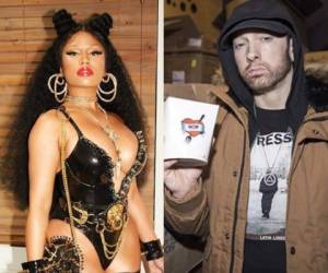 Se desconoce cuánto tiempo de noviazgo tendrían Nicki Minaj y Eminem. Fotos: Instagram
