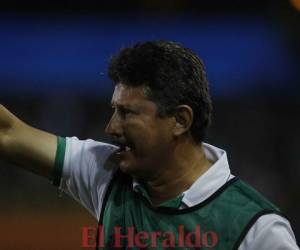 Mauro Reyes, salió muy molesto con el trabajo de Raúl Castro en el duelo ante Honduras Progreso. (Foto: EL HERALDO)