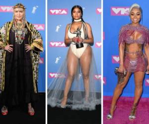 Madonna, Nicki Minaj, Rita Ora y Blac Chyna entre las famosas peor vestidas de los Premios MTV.