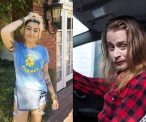 Paris Jackson parace tener una buena relación con su padrino Macaulay Culkin.