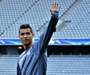 Cristiano Ronaldo, delantero portugués del Real Madrid. Foto: Agencia AFP