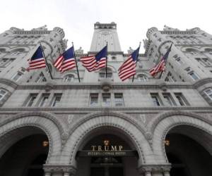 La demanda apuntaba directamente al Trump International Hotel. Foto: Agencia AP