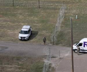 La frontera de Estados Unidos con México se encuentra cerrada y resguardada. Foto: Agencia AFP