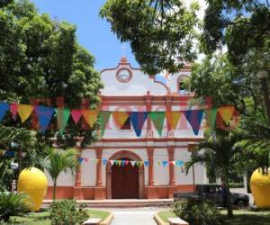 La iglesia de Pespire es uno de los principales atractivos de este municipio en el sur de Honduras. Foto: Eduard Rodríguez/ EL HERALDO