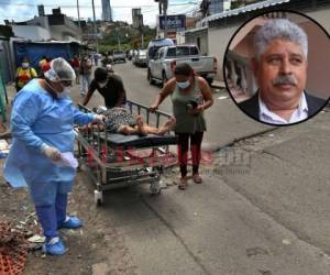 Marvin Ponce, asesor presidencial, aseguró que los hospitales no están colapsados, que solamente hay 'dificultades' y que están trabajando fuertemente. Foto: Johny Magallanes/ EL HERALDO.