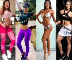 Estas bellas hondureñas, con cuerpos esbeltos y tonificados, se valen de las redes sociales para compartir con sus seguidores las rutinas que realizan a diario para obtener los resultados deseados. Son fitness y algunas incursionan en el fisicoculturismo. ¿A cuántas de ellas conoces? (Fotos: Instagram)