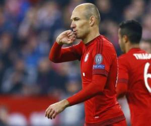 El holandés Arjen Robben afirmó que el conjunto bávaro no debe mostrar temor ante el Real Madrid. Foto: Agencia AP