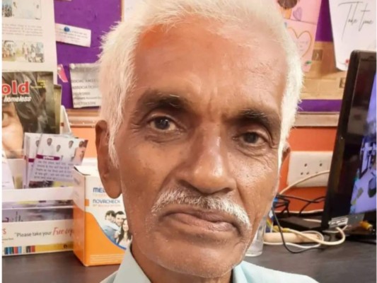 El indio Sajid Thungal se reencontrará con su familia 45 años después.