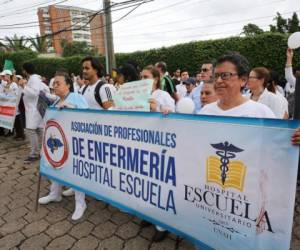 Las enfermeras y el gobierno no lograron llegar a un acuerdo por lo que este viernes anunciaron las asambleas informativas de forma indefinida. Foto: David Romero/El Heraldo.