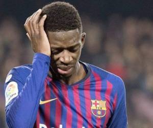 'Se le ha comunicado a él (Dembélé) y a sus agentes que debe salir de forma inmediata', dijo Mateu Alemany previo al partido ante el Ahtletic por Copa del Rey, donde Dembélé no va convocado. Foto AFP