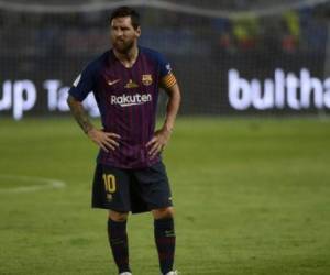 Lionel Messi tiene 31 años de edad. Foto: AFP