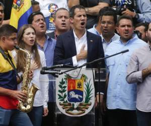 El presidente de la Asamblea Nacional de Venezuela, Juan Guaidó recién regresó a Venezuela. (Foto: AP)
