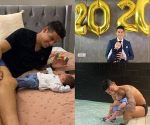 El pequeño Samuel es el segundo hijo del futbolista colombiano. James Rodríguez dio a conocer la llegada del bebé a través de las redes sociales, aunque, pidió discreción sobre el tema, pues, para convertirse de nuevo en papá, acudió a la subrogación de vientre. ¡Aquí las tiernas fotos del jugador y su bebé!