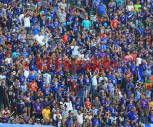 La barra de Motagua asegura que estará presente el sábado en la gran final ante Marathón apoyando a su equipo. (Foto: Ronal Aceituno / Grupo Opsa)