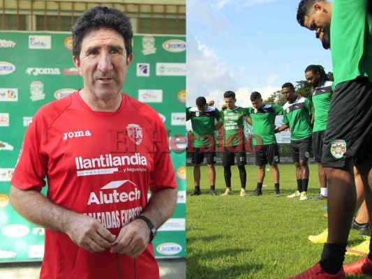 'Nosotros vamos a buscar ser protagonistas. Somos el ojo del huracán de los otros clubes' aseguró Héctor Vargas entrenador del Marathón de San Pedro Sula. Foto: El Heraldo / OPSA