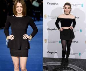 Maisie Williams interpreta a Arya Stark en la saga Juego de Trono.