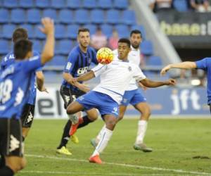 El Choco Lozano, delantero hondureño que ha calzado perfectamente en el Tenerife de España.