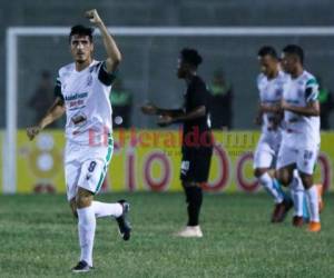 Bruno Volpi abrió la cuenta a los 13 minutos. Foto: EL HERALDO.