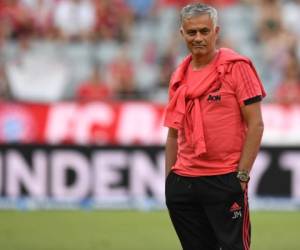 A su llegada a Old Trafford, el luso conquistó con el Mánchester United la Europa League y la Copa de la Liga. Foto:AFP