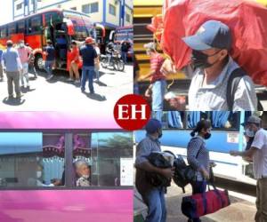 Desde en horas de la  mañana de este viernes, los hondureños empezaron a abarrotar las terminales de buses para ir al destino donde pasarán en Semana Santa.