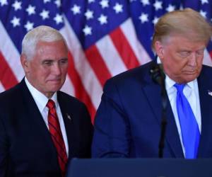 De ser destituido Trump de su cargo, el vicepresidente Mike Pence tomaría el poder. Foto: AFP