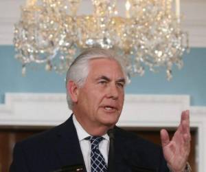 Rex Tillerson, secretario de Estados Unidos, se mostró extrañado por el encuentro.