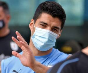 Luis Suárez viene de ser clave en el triunfo de la celeste 3-0 ante Colombia el pasado viernes. Foto: AFP