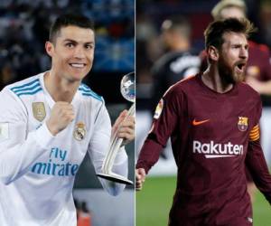 Cristiano Ronaldo y Leo Messi, figuras del Real Madrid y Barcelona. (AP)