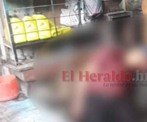 El hombre fue descubierto por los demás empleados del taller.