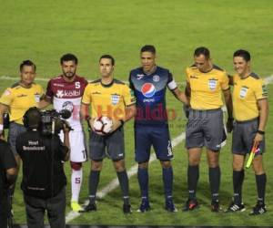 Motagua disputó la noche del martes la final de vuelta ante Saprissa en el Estadio Nacional de Tegucigalpa. Foto: EL HERALDO.
