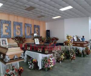 Los restos mortales de la familia Mejía González serán enterrados en su natal ciudad de El Paraíso.