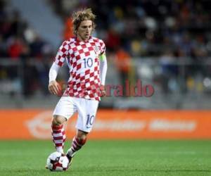 Luca Modric es una de las figuras de Croacia en el Mundial de Rusia 2018. Foto:AFP
