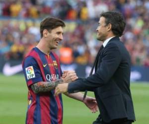 Messi y Luis Enrique un romance resistido en el Barcelona.
