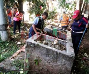 Las cuadrillas a diario son distribuidos en diferentes puntos de la capital de Honduras. Foto: Archivo/EL HERALDO