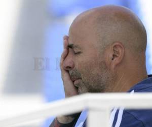 Jorge Sampaoli, entrenador de la Selección de Argentina durante el Mundial de Rusia 2018.